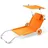 CASARIA Sonnenliege Klappbar 115 x 60 x 30 cm Orange