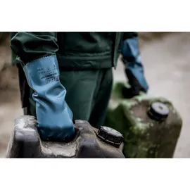 AS Arbeitsschutz GmbH Chemiehandschuhe Green Barrier Grip Gr.9 grün/schwarz EN 388,EN 374
