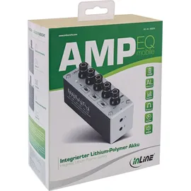 InLine AmpEQ mobile, Hi-Res AUDIO Kopfhörer-Verstärker und Equalizer, mit Akku