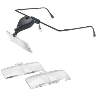 Peter Bausch GmbH & Co. KG PEBARO LB820 - LED Lupenbrille, Lupenbrille mit 3 Linsen