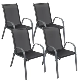 Albatros Kuba Gartenstühle 4er Set