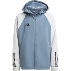adidas Tiro 23 Competition Allwetterjacke Kinder HU1319 - team onix/team light grey 140
