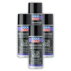 4x 400ml LIQUI MOLY 3326 MotorraumMotorÖl- & Fettlösend