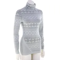 Löffler Rollneck L/S Transtex Warm Retr'x Damen Shirt-Grau-44-46