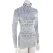 Löffler Rollneck L/S Transtex Warm Retr'x Damen Shirt-Grau-44-46