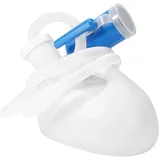 FastUU Urinal Chamber Pot Auslaufsicheres Urinal, Urinflaschen für Männer Tragbare Toilette, Auslaufsichere Urinalreisetoilette 2000ML für Männer Ältere Kinder