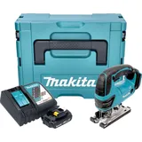 Makita, Stichsäge, DJV 180 RY1XJ Akku Stichsäge 18 V 135 mm  + 1x Akku 1,5 Ah + Ladegerät + Makpac