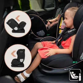 lionelo Bastiaan i-Size Rot/Schwarz