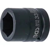 BGS 5833 | Kraft-Steckschlüssel-Einsatz Sechskant Antrieb Innenvierkant 25 mm (1") SW 33 mm