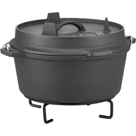 GSW Dutch Oven Ø 24 cm Metall/Gusseisen schwarz