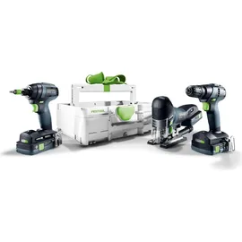 Festool Akku-Combo-Set Montage TID 18/TXS 18/PSC 420/TB 137