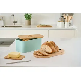 Zeller Brotkasten Metall Grün
