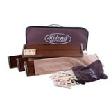 Helena wood art Straight Rummy - Holz Rummikub Spiel Set