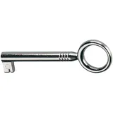 hettich marketing u. vertriebs Hettich Schlüssel Typ 948596 mit Bart,Schaft, Durchmesser 6,vernickelt