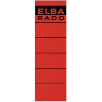Elba Rückenschilder Rado rot