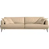 Egoitaliano 3-1 Garnitur Leder 3-Sitzer Beige