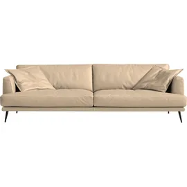 Egoitaliano 3-1 Garnitur Leder 3-Sitzer Beige