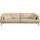 Egoitaliano 3-1 Garnitur Leder 3-Sitzer Beige