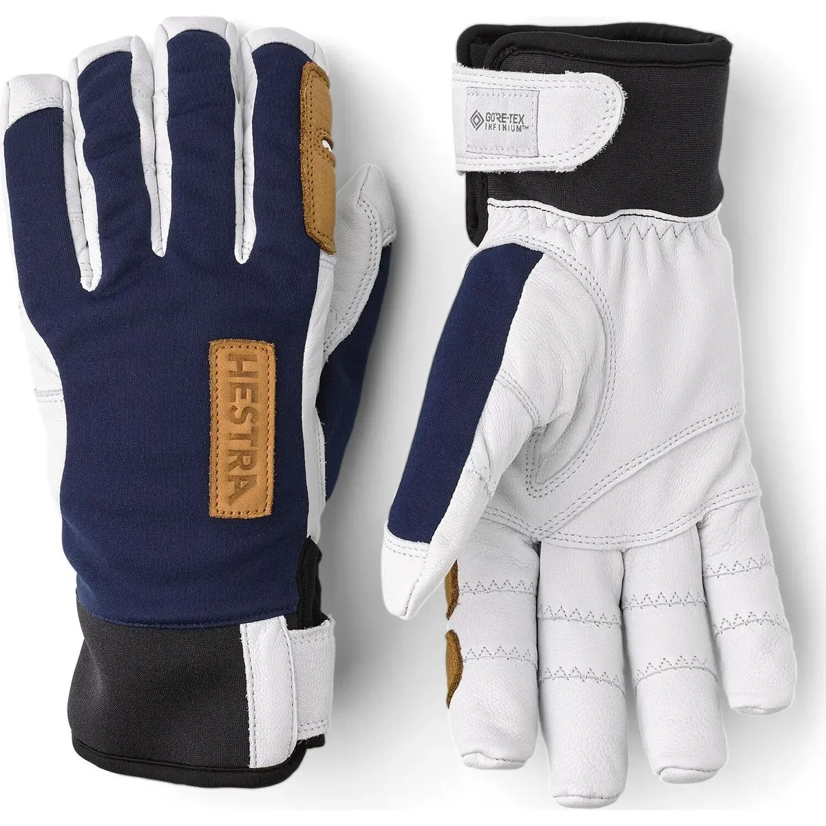 Hestra Ergo Grip Active Wool Terry - 5 Finger navy/offwhite (280020) 9