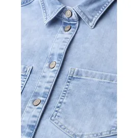 STREET ONE Hemdbluse in Blau 42
