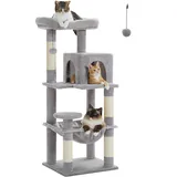 Pawz Road Katzenturm Kratzbaum 116 cm grau