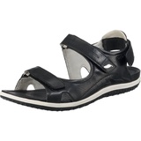 GEOX Mädchen Vega Sandalen, Schwarz, 36 EU