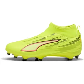 Puma Ultra 6 Match+ AG/FG Kinder yellow alert/black/silver/glowing red 38