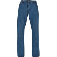 URBAN CLASSICS Organic Triangle Jeans Mid Indigo Washed 32