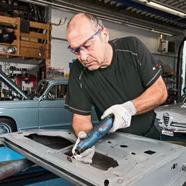 Bosch GRO 12V-35 Professional ohne Akku + L-Boxx