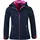 TROLLKIDS Trollfjord Softshelljacke Navy/Magenta 152