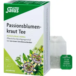 Passionsblumenkraut Tee Passiflorae Her.bio Salus 15 ST