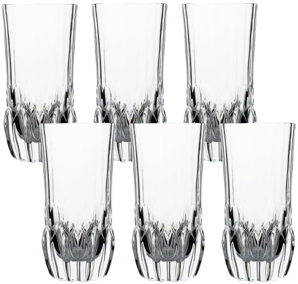 RCR Adagio 6-teiliges Flöten-Glas-Set 180 ml