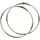 BigDean 2x Warenring Schlüsselring 150mm Ring mit Schnellverschluss