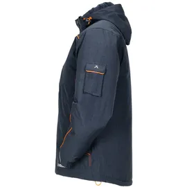 Planam Neon Jacke Unisex Marine/Orange XXL