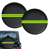 Anhängerabdeckung | Radabdeckungen Für Wohnwagen, Reflektierend, Staubdicht, Wasserdicht, UV-Schutz Für Reifen, Für Outdoor, Haus, Garage, Parken, Roadtrip, Camping, Wohnwagen - 27-29inch