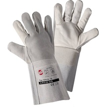 L+D Schutzhandschuhe, Rindspaltleder Schweißerhandschuh Größe (Handschuhe): 10, XL EN 12477-A,