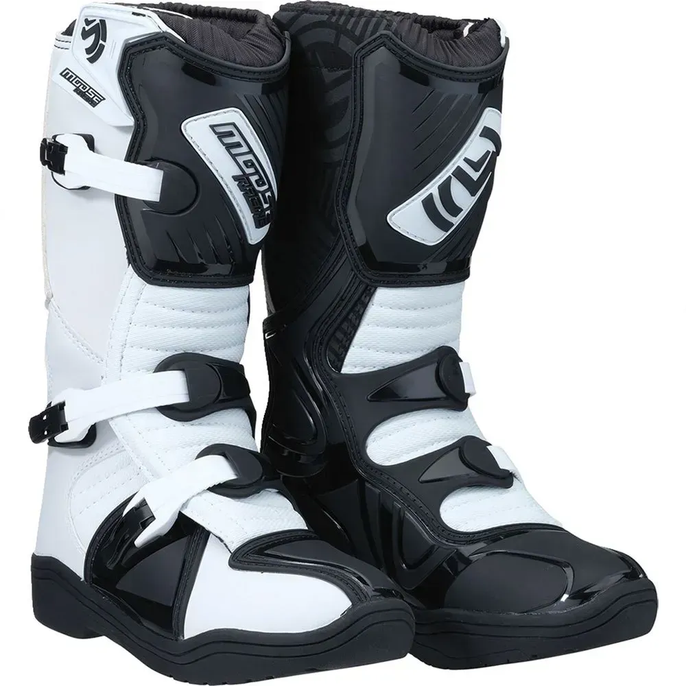 Moose Soft-goods M1.3TM Offroad-stiefel - Black / White - EU 33