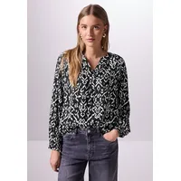 Street one studio Damen F345463 Bluse, Schwarz, 42 EU