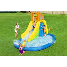 BESTWAY H2OGO! Mount Splashmore Wasserpark mit Dauergebläse 435 x 286 x 267 cm