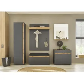 Home Affaire GIRON/CiTY Schuhbank 120x40x45 grau