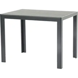 Gardissimo Soul Gartentisch 100 x 70 x 0 cm Anthrazit/Grau/Silber
