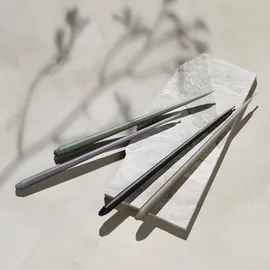 STOFF Nagel taper candles 6 St. schwarz