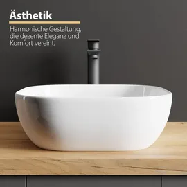 Planetmöbel Einhandmischer Schwarz