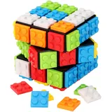 Jesustree Zauberwürfel 3x3 Klassisch Speed Cube Magischer Würfel Puzzles Magic Cube Knobelspiel Geschenke für Kinder und Erwachsene ab 8 Jahren