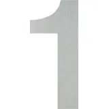 HOPPE OA-Hausnummer E600-609 Ziffer 0 Edelstahl matt