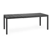 Nardi Rio Ausziehtisch 210 x 85 x 76 cm dunkelgrau