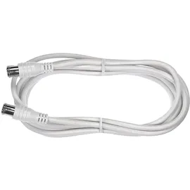 Axing SAK 151-00 hochgeschirmt SAT-Anschlusskabel, Quickfix-F-Stecker, 1,50 m weiß