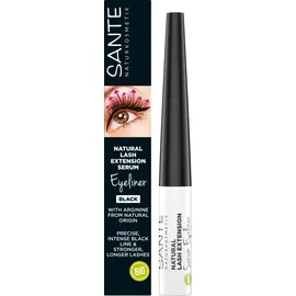 Sante Naturkosmetik Wimpernverlängernder Serum Eyeliner, Wimpernserum für verlängerte volle Wimpern, Eyeliner für einen präzisen Lidstrich, Natural Lash Extension,1 x 3,5 ml