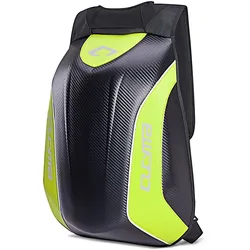 Hartschalen Rucksack Bagtecs CR passend für MV Agusta Brutale 1090 / R / RR / Brutale 675 neon