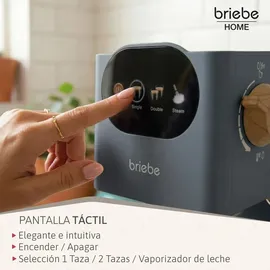 Briebe Nordic Kaffeemaschine EC1180GRY Grau